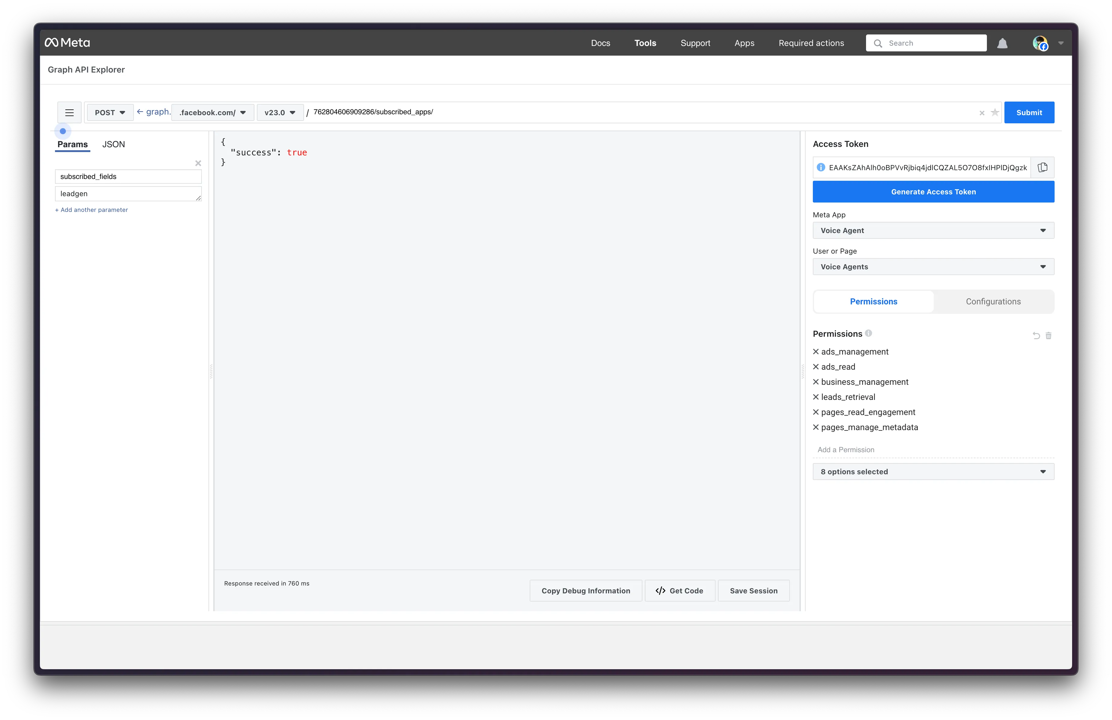 Getting Access Token with GraphQL